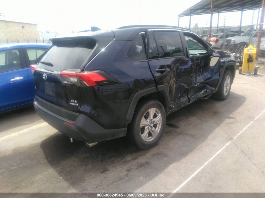 2020 TOYOTA RAV4 HYBRID XLE - JTMRWRFVXLJ045507