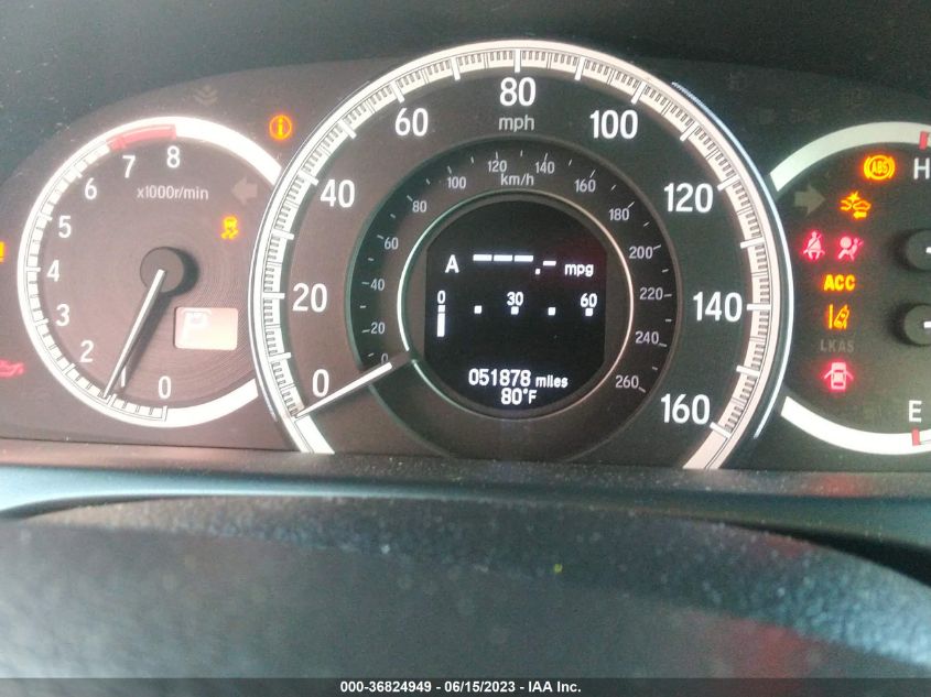 2016 HONDA ACCORD SEDAN TOURING - 1HGCR3F94GA004357