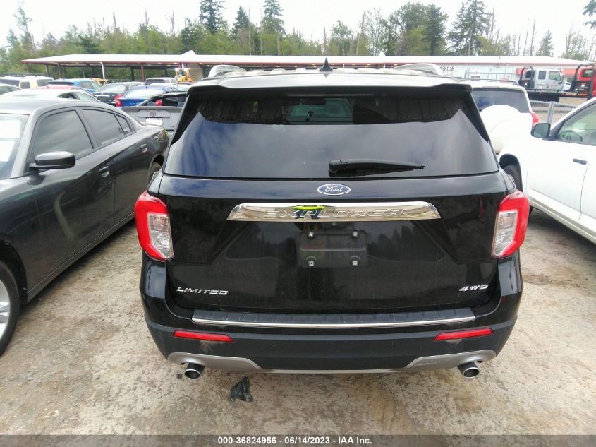 2021 FORD EXPLORER LIMITED - 1FMSK8FH5MGB52086
