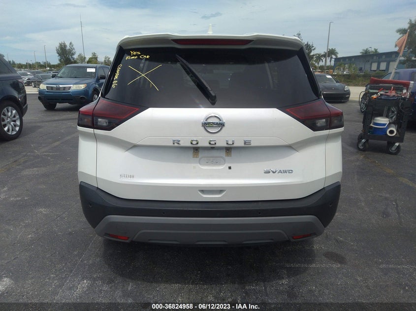VIN 5N1AT3BB4MC761836 2021 NISSAN ROGUE SV