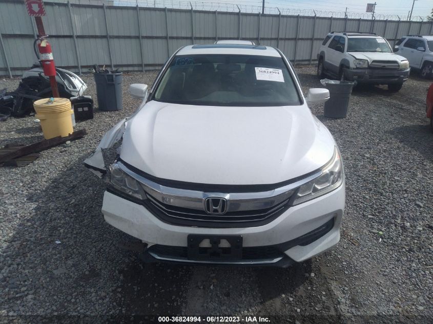 2016 HONDA ACCORD SEDAN EX-L - 1HGCR2F83GA222954