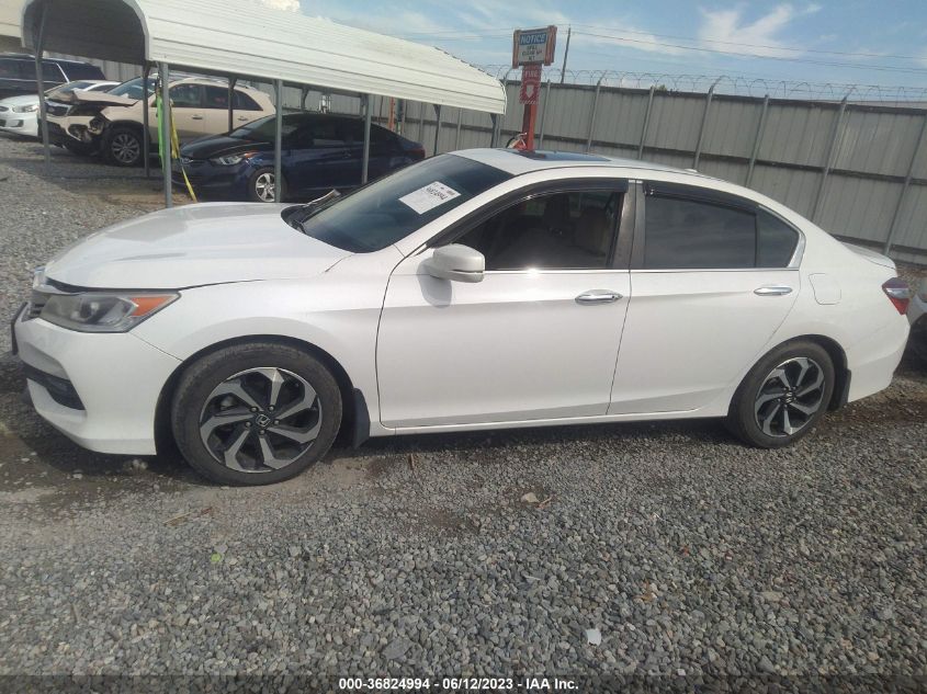 2016 HONDA ACCORD SEDAN EX-L - 1HGCR2F83GA222954