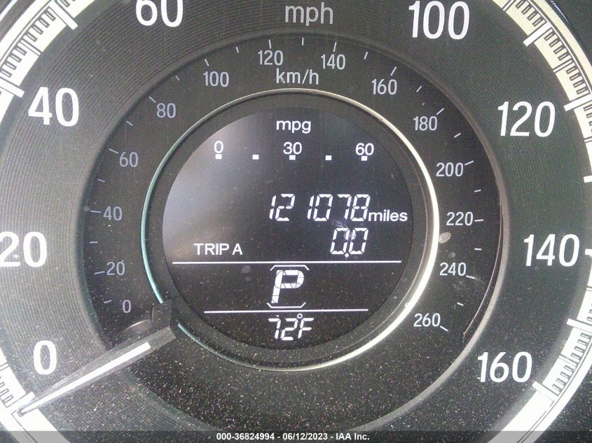 2016 HONDA ACCORD SEDAN EX-L - 1HGCR2F83GA222954