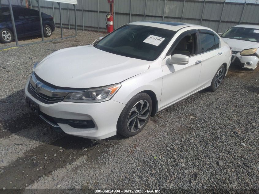 2016 HONDA ACCORD SEDAN EX-L - 1HGCR2F83GA222954