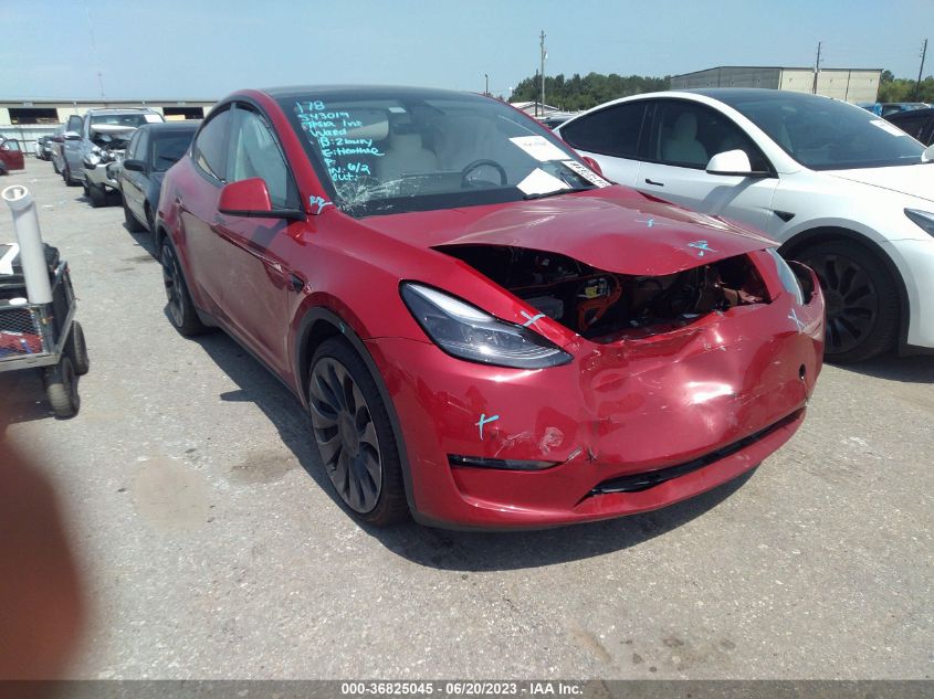 7SAYGDEF7NF543019 Tesla Model Y PERFORMANCE