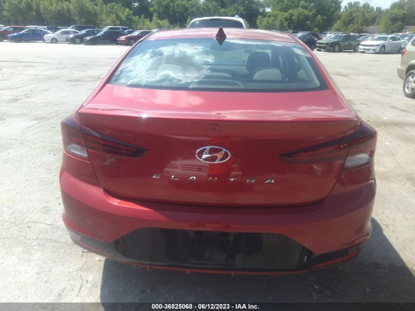2019 HYUNDAI ELANTRA SEL - 5NPD84LF8KH411055