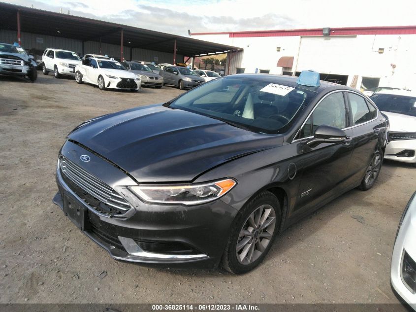 2018 FORD FUSION ENERGI SE - 3FA6P0PU2JR205096