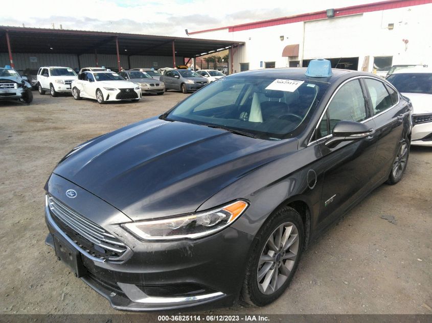 2018 FORD FUSION ENERGI SE - 3FA6P0PU2JR205096