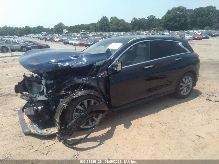 VIN 3PCAJ5BBXMF115189 2021 INFINITI QX50 LUXE