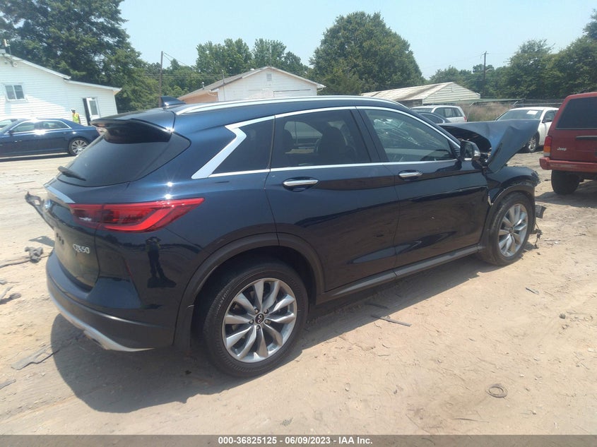 VIN 3PCAJ5BBXMF115189 2021 INFINITI QX50 LUXE