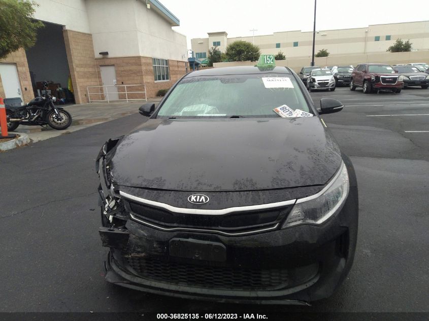 2017 KIA OPTIMA HYBRID BASE - KNAGT4LC1H5007523