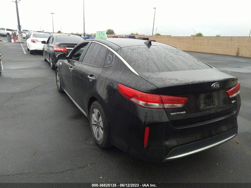 2017 KIA OPTIMA HYBRID BASE - KNAGT4LC1H5007523