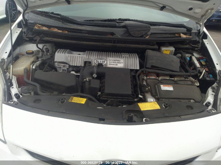 2013 TOYOTA PRIUS ONE/TWO/THREE/FOUR/FIVE - JTDKN3DU9D5579023