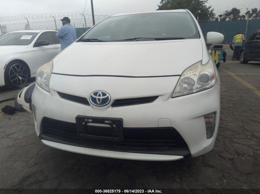 2013 TOYOTA PRIUS ONE/TWO/THREE/FOUR/FIVE - JTDKN3DU9D5579023