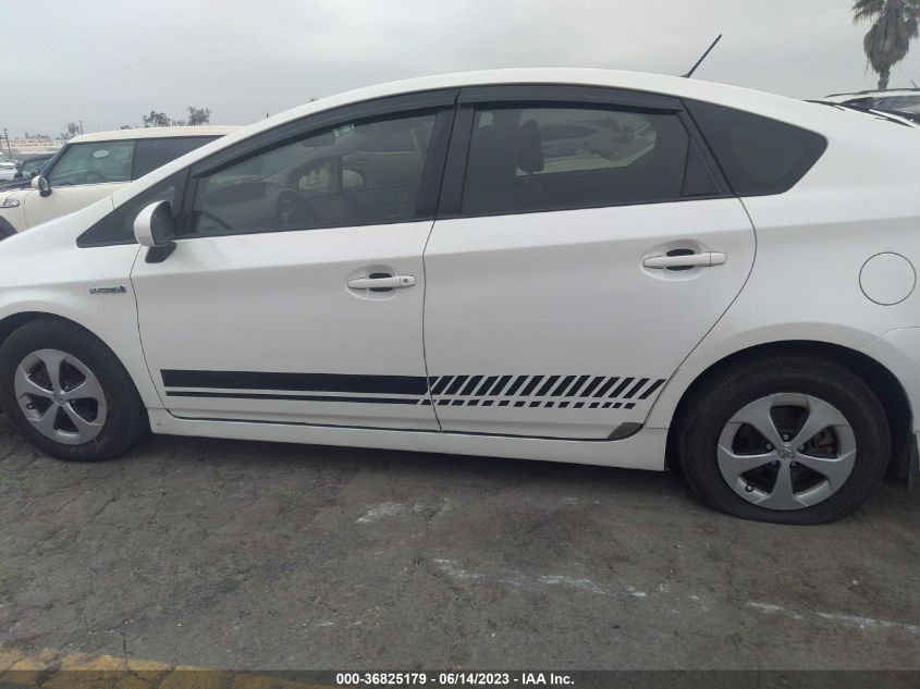 2013 TOYOTA PRIUS ONE/TWO/THREE/FOUR/FIVE - JTDKN3DU9D5579023