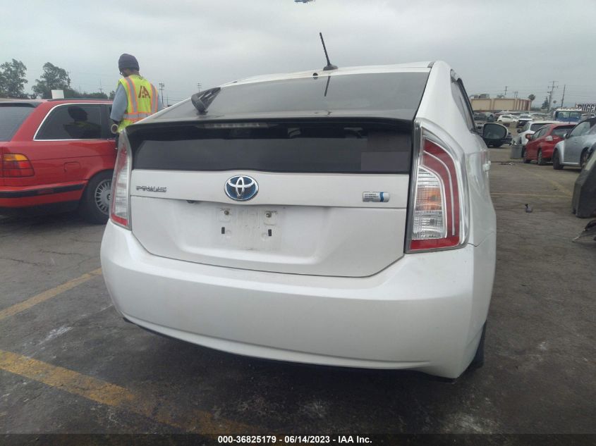 2013 TOYOTA PRIUS ONE/TWO/THREE/FOUR/FIVE - JTDKN3DU9D5579023
