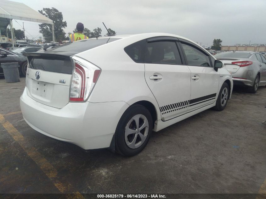 2013 TOYOTA PRIUS ONE/TWO/THREE/FOUR/FIVE - JTDKN3DU9D5579023