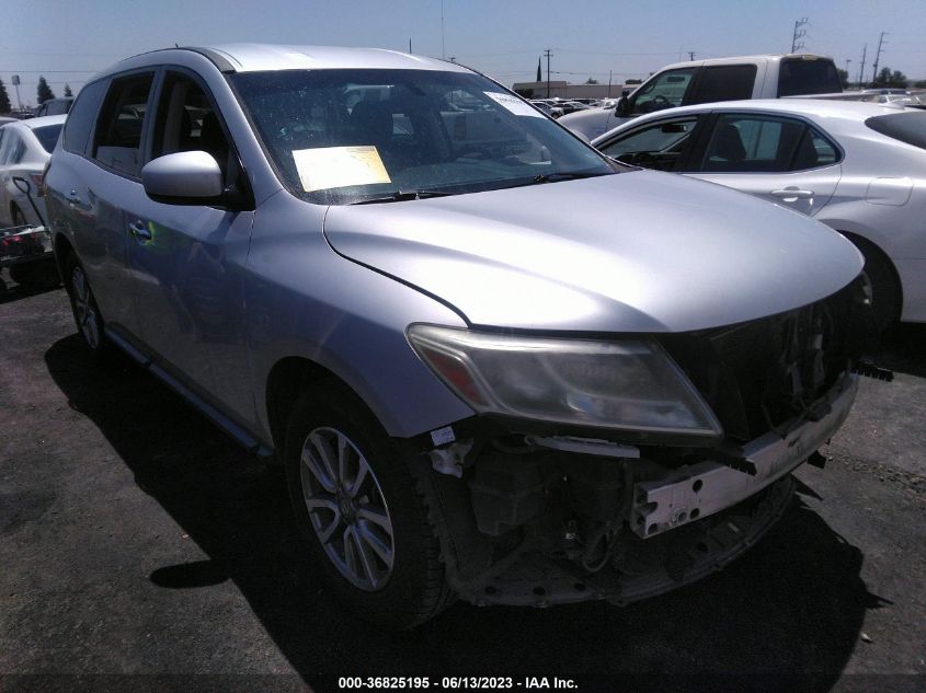 2014 NISSAN PATHFINDER S/SV/SL/PLATINUM - 5N1AR2MN9EC659546