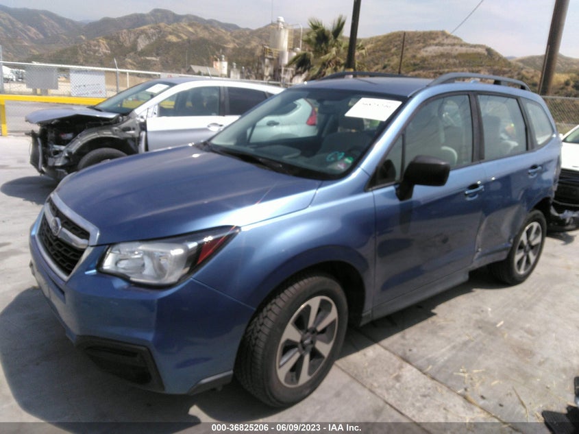 VIN JF2SJABC6JH600528 2018 SUBARU FORESTER