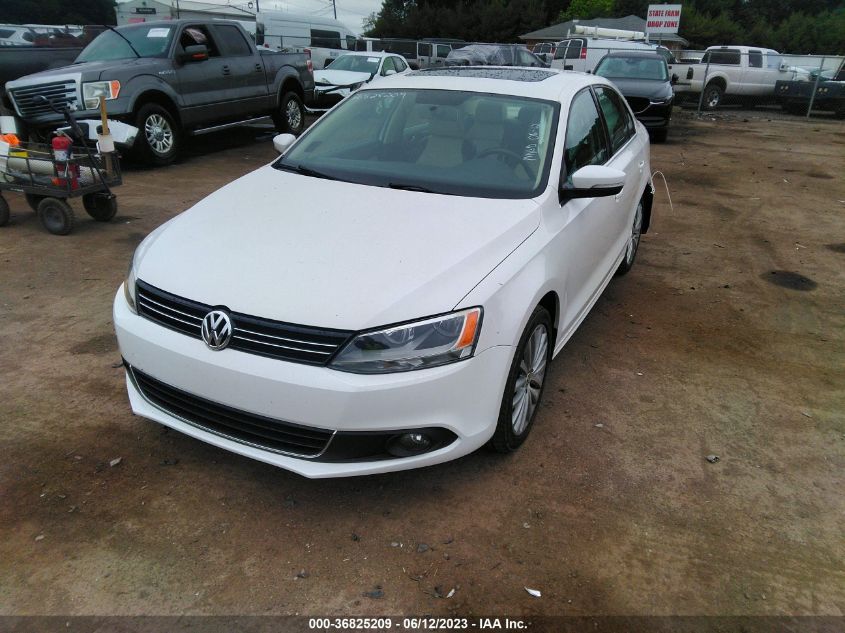 2013 VOLKSWAGEN JETTA SEDAN SEL W/NAV - 3VWLX7AJ9DM387124