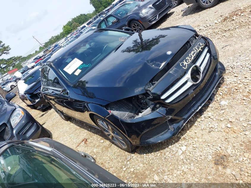 55SWF4JB9FU053031 2015 MERCEDES-BENZ C-CLASS - Image 1