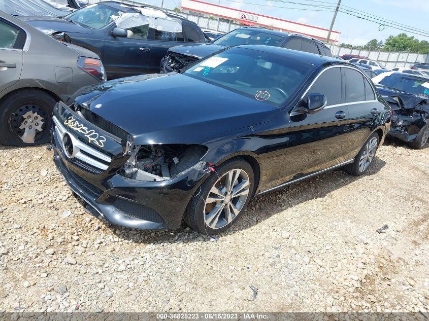 55SWF4JB9FU053031 2015 MERCEDES-BENZ C-CLASS, photo no. 2