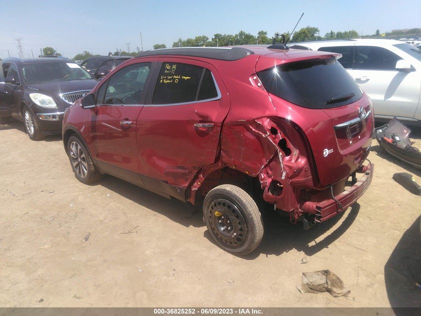 VIN KL4CJCSM6KB893255 2019 BUICK ENCORE ESSENCE