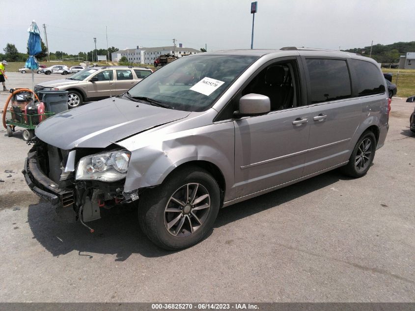 2016 DODGE GRAND CARAVAN SXT PLUS - 2C4RDGCGXGR196848
