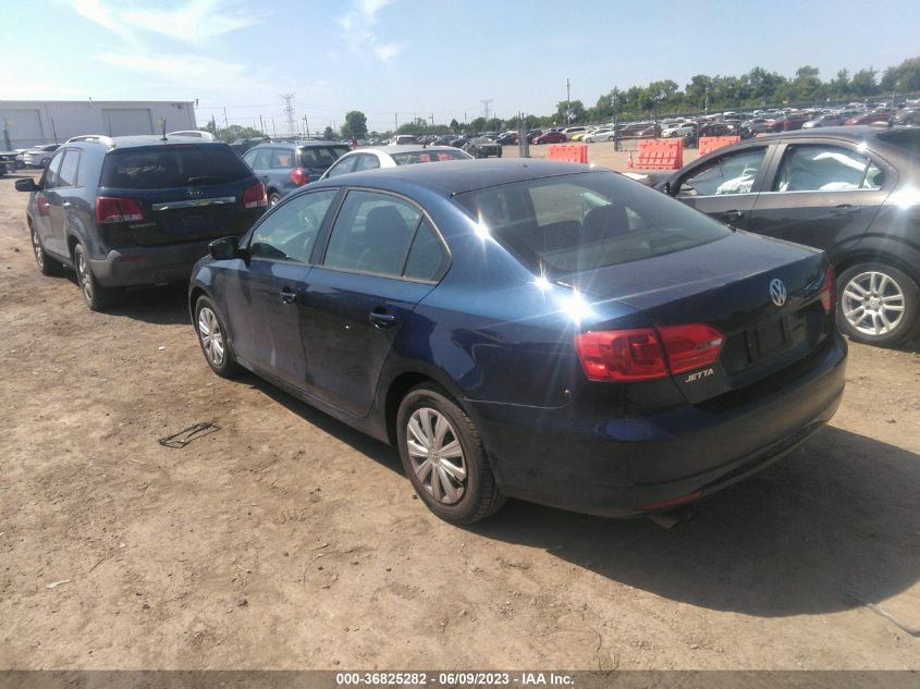 2014 VOLKSWAGEN JETTA SEDAN S - 3VW2K7AJ3EM382495