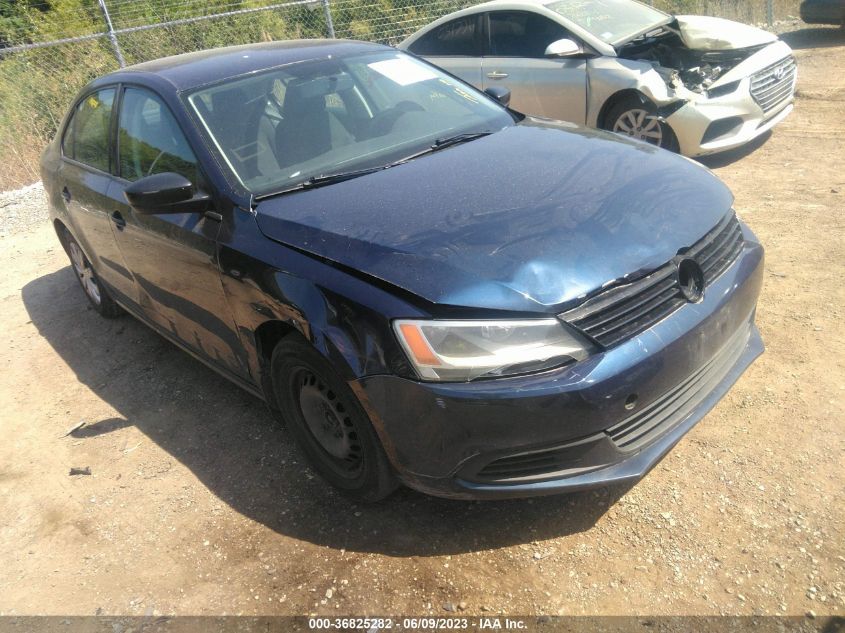 2014 VOLKSWAGEN JETTA SEDAN S - 3VW2K7AJ3EM382495