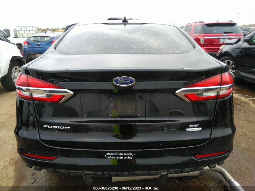 2020 FORD FUSION SE - 3FA6P0HD4LR155402