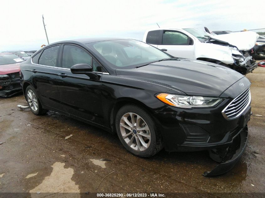 2020 FORD FUSION SE - 3FA6P0HD4LR155402