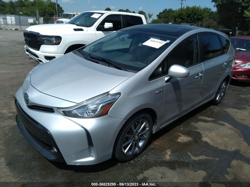 2016 TOYOTA PRIUS V TWO/FIVE/THREE/FOUR - JTDZN3EU9GJ051555