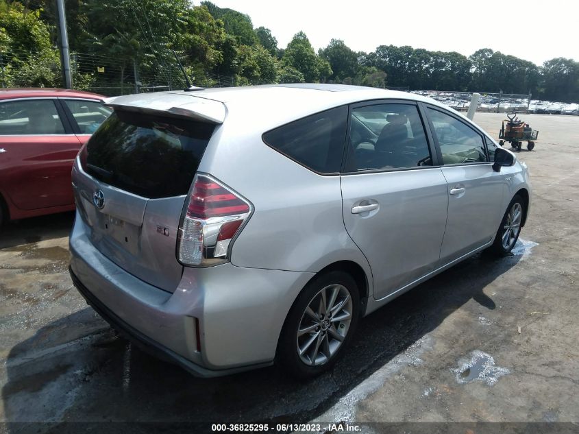2016 TOYOTA PRIUS V TWO/FIVE/THREE/FOUR - JTDZN3EU9GJ051555