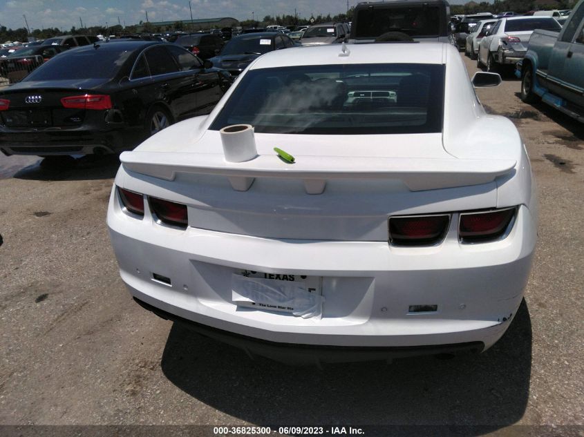 2013 CHEVROLET CAMARO LT - 2G1FG1E31D9131389