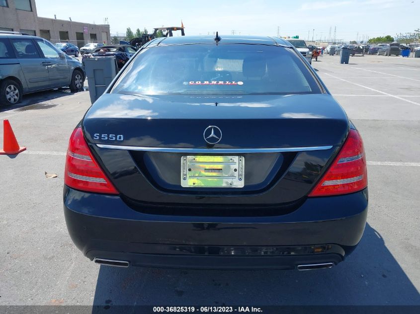 2013 MERCEDES-BENZ S-CLASS S 550 - WDDNG7DB1DA512233
