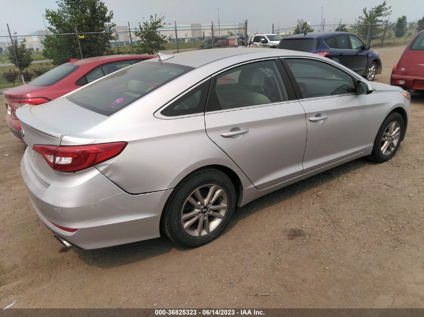 2017 HYUNDAI SONATA SE - 5NPE24AF5HH462966