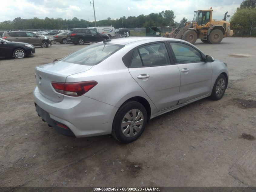 2018 KIA RIO S - 3KPA24AB4JE078473