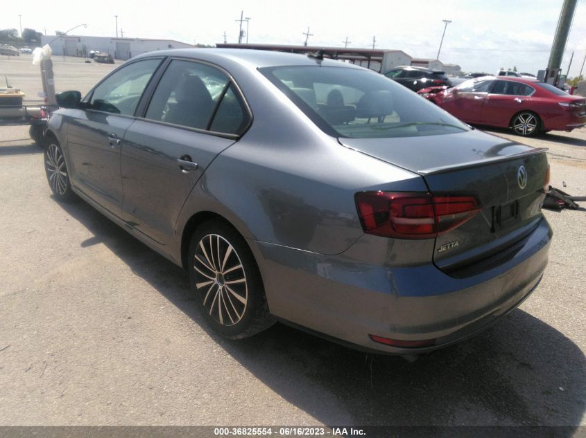 2016 VOLKSWAGEN JETTA SEDAN 1.8T SPORT - 3VWD17AJ4GM326886