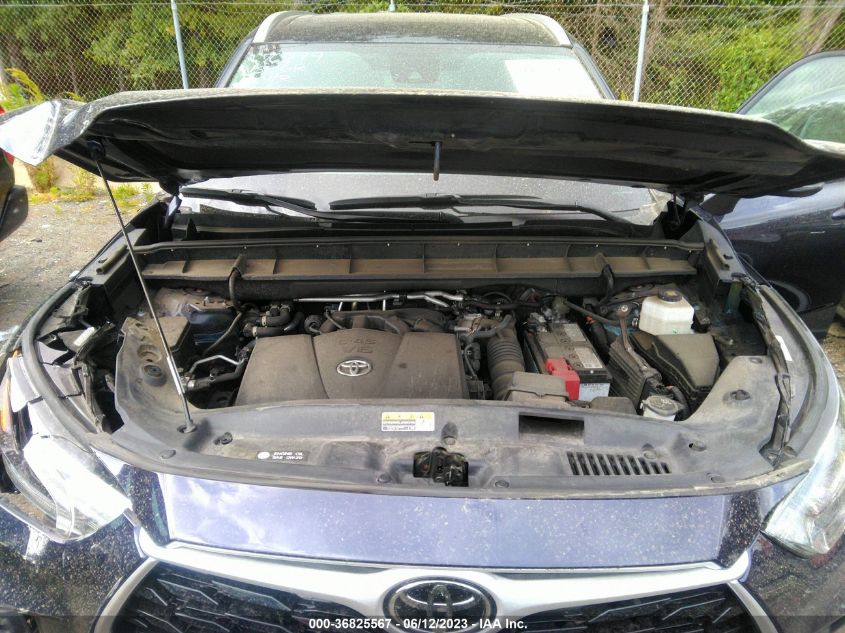 2022 TOYOTA HIGHLANDER XLE - 5TDGZRBH4NS569028