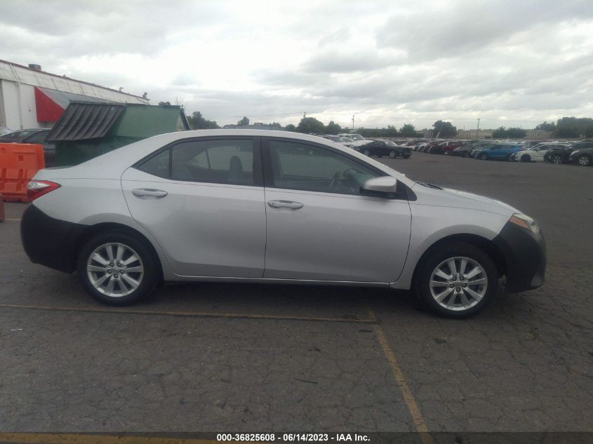 2016 TOYOTA COROLLA L/LE/S/S PLUS/LE PLUS - 2T1BURHE2GC610385