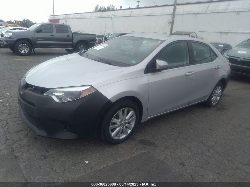 2016 TOYOTA COROLLA L/LE/S/S PLUS/LE PLUS - 2T1BURHE2GC610385