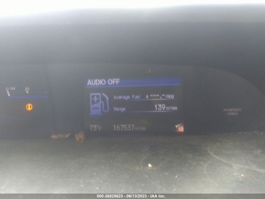 2013 HONDA CIVIC SDN EX - 19XFB2F83DE226298