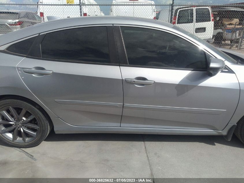 2019 HONDA CIVIC SEDAN EX - 19XFC1F36KE020062