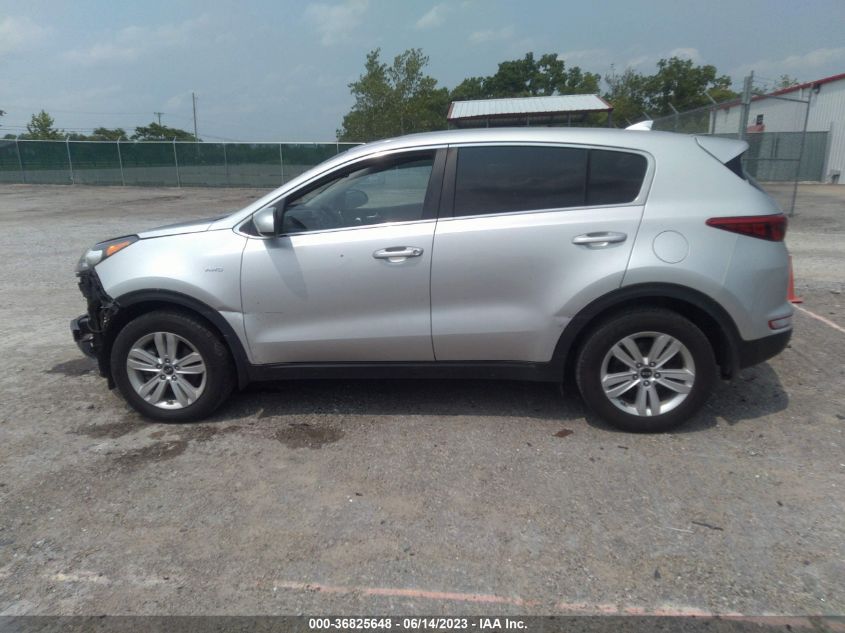 2017 KIA SPORTAGE LX - KNDPMCACXH7191345