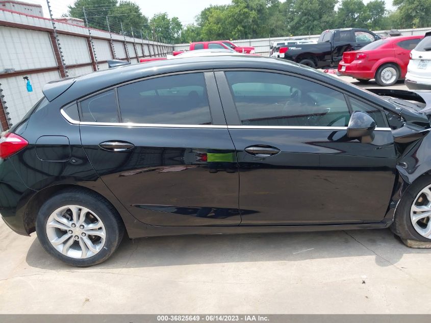 2019 CHEVROLET CRUZE LT - 3G1BE6SMXKS601353