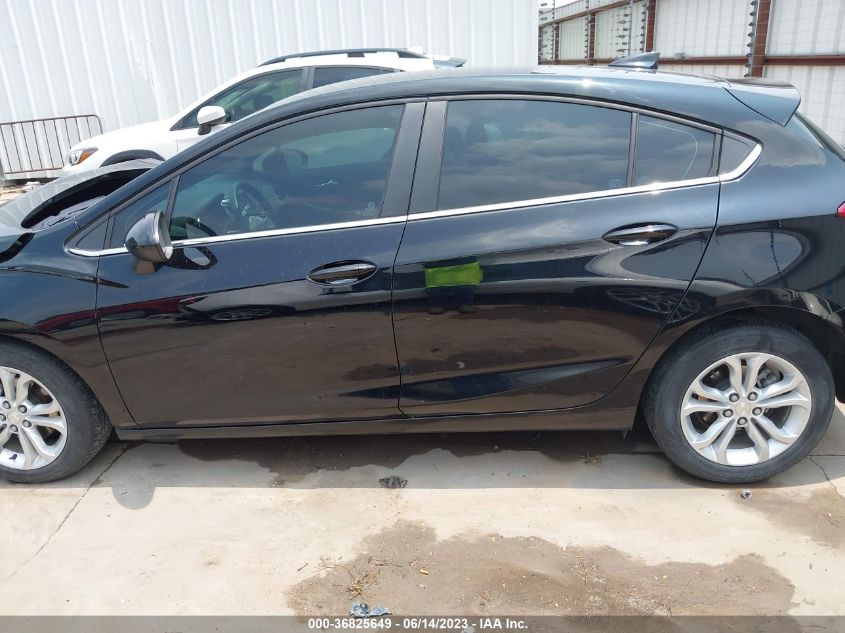 2019 CHEVROLET CRUZE LT - 3G1BE6SMXKS601353