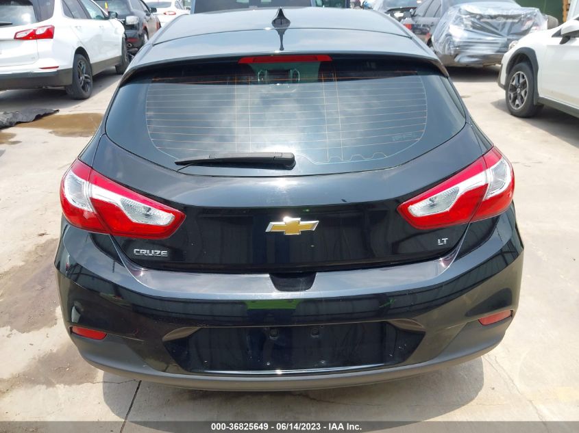 2019 CHEVROLET CRUZE LT - 3G1BE6SMXKS601353