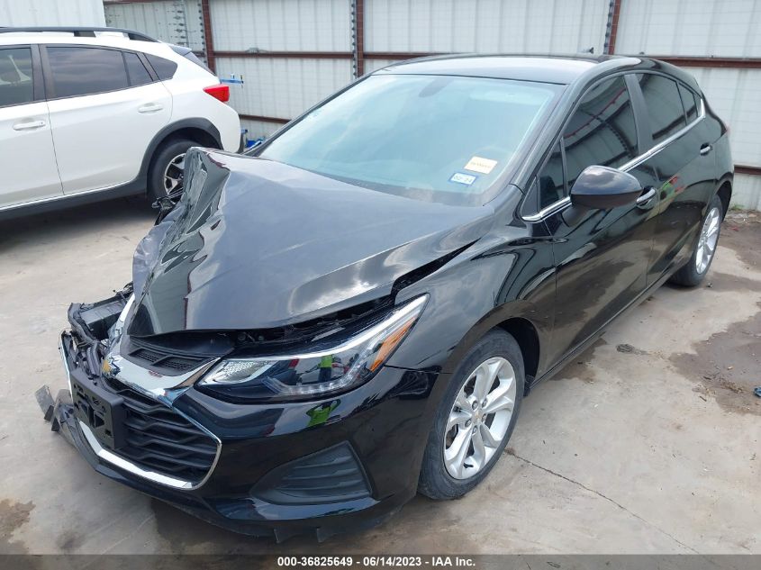 2019 CHEVROLET CRUZE LT - 3G1BE6SMXKS601353