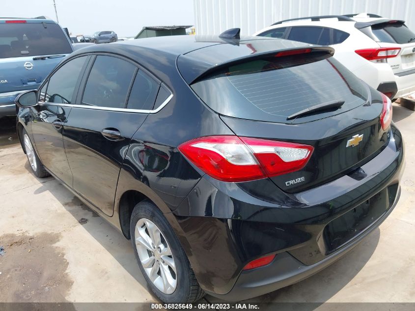 2019 CHEVROLET CRUZE LT - 3G1BE6SMXKS601353